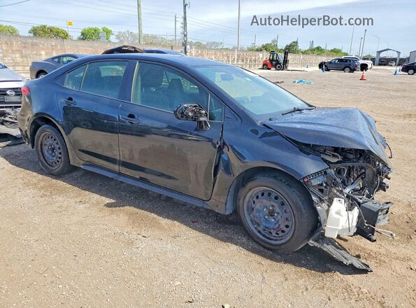 JTDEPMAE3NJ217773 2022 TOYOTA COROLLA Black Przód prawy