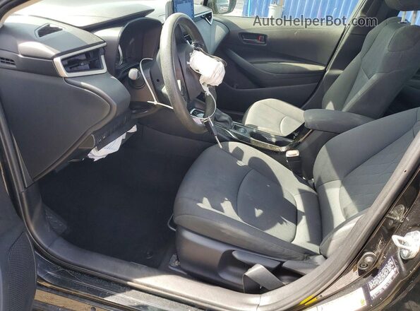 JTDEPMAE3NJ217773 2022 TOYOTA COROLLA Black Widok wnętrza z przodu
