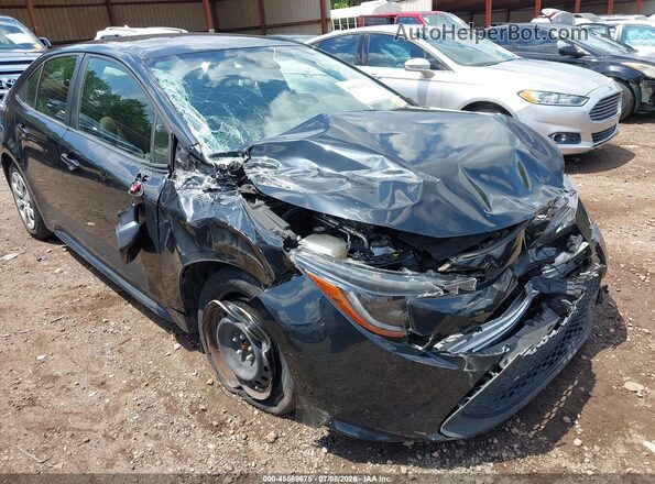 JTDEPMAE3NJ219071 2022 TOYOTA COROLLA Black Widok z przodu