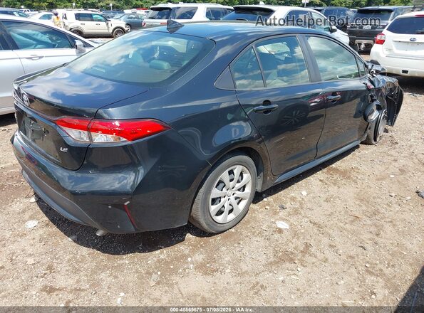 JTDEPMAE3NJ219071 2022 TOYOTA COROLLA Black Tył prawy