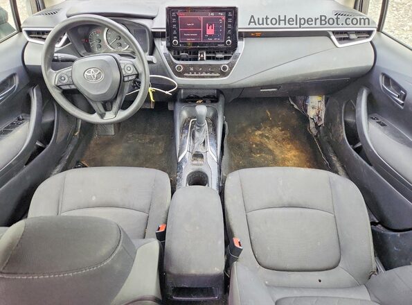 JTDEPMAE3NJ224660 2022 TOYOTA COROLLA Black წინა პანელის ხედი