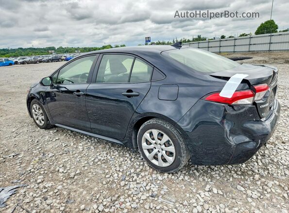 JTDEPMAE3NJ224660 2022 TOYOTA COROLLA Black უკანა მარცხენა
