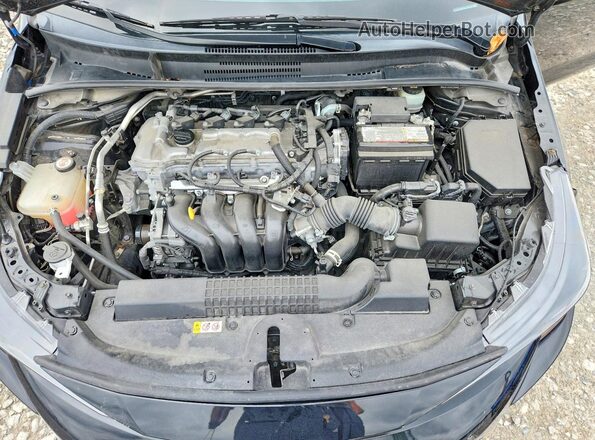 JTDEPMAE3NJ224660 2022 TOYOTA COROLLA Black უკანა სალონის ხედი