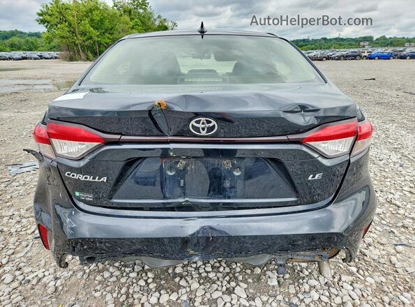 JTDEPMAE3NJ224660 2022 TOYOTA COROLLA Black უკანა ხედი