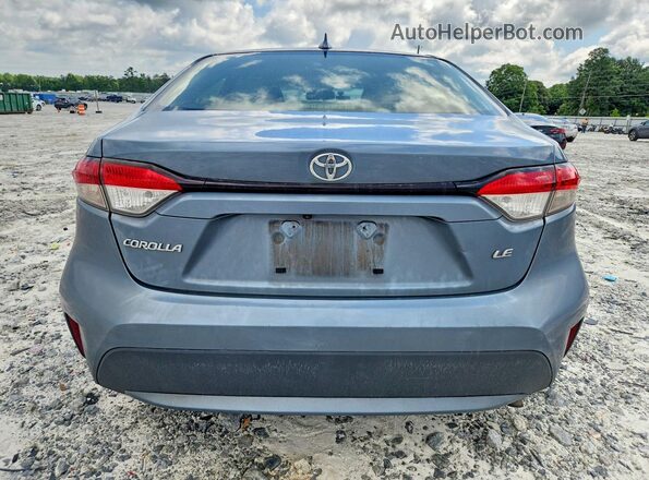 JTDEPMAE4MJ124971 2021 TOYOTA COROLLA Blue Հետևի տեսք
