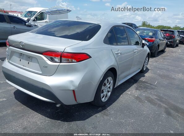 JTDEPMAE4MJ146047 2021 TOYOTA COROLLA Silver უკანა მარჯვენა