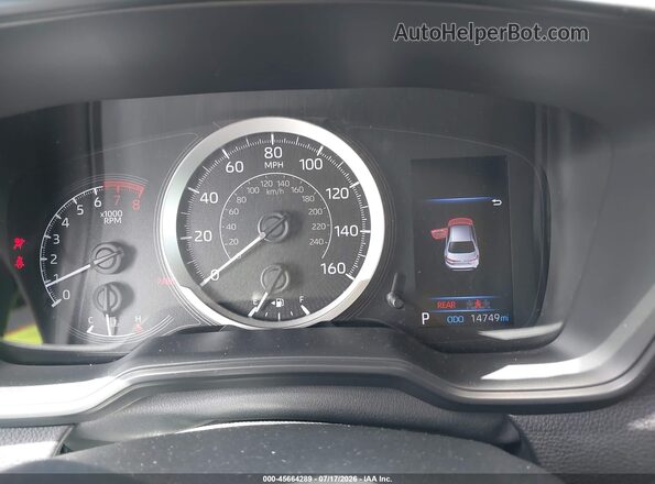JTDEPMAE4MJ146047 2021 TOYOTA COROLLA Silver უკანა სავარძლების ხედი