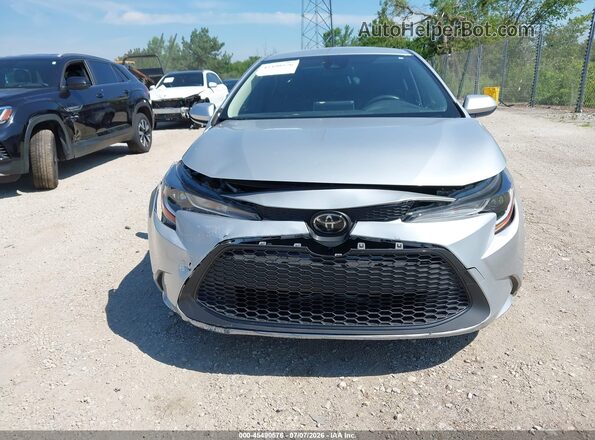 JTDEPMAE4MJ150888 2021 TOYOTA COROLLA Silver Instrument cluster view
