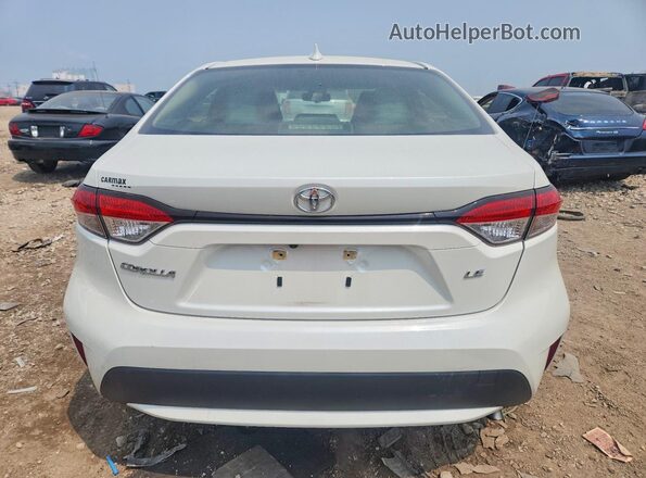 JTDEPMAE4MJ154603 2021 TOYOTA COROLLA White Հետևի տեսք
