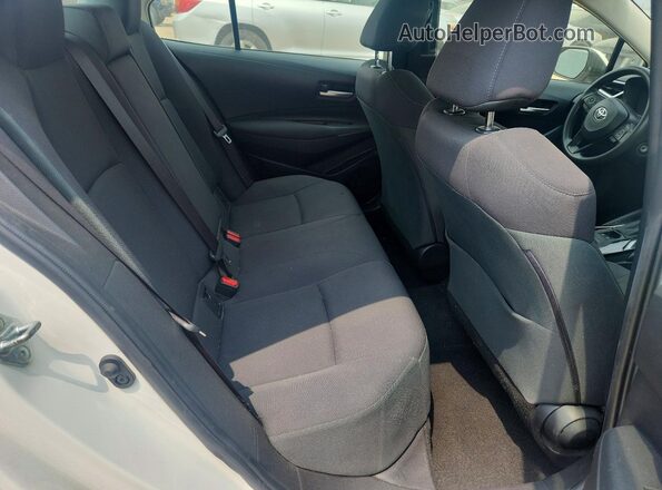JTDEPMAE4MJ154603 2021 TOYOTA COROLLA White Հետևի նստատեղերի տեսք