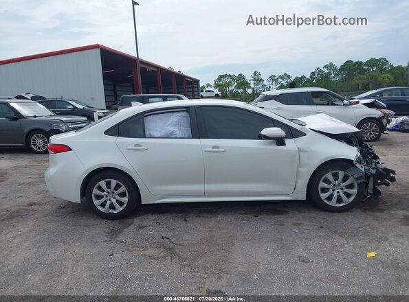 JTDEPMAE4MJ171837 2021 TOYOTA COROLLA White Vista del cuadro de instrumentos