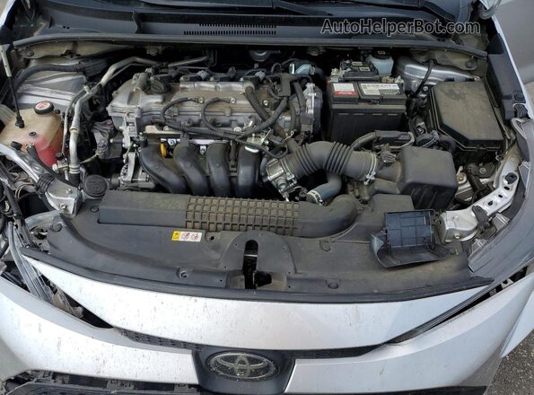 JTDEPMAE4MJ175354 2021 TOYOTA COROLLA Silver Vista interior trasera