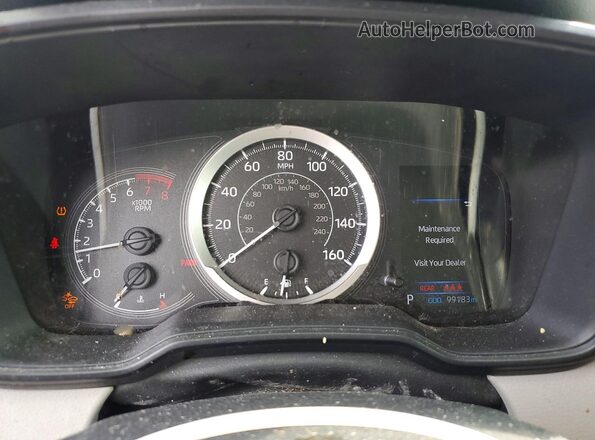 JTDEPMAE4MJ175354 2021 TOYOTA COROLLA Silver Vista del cuadro de instrumentos