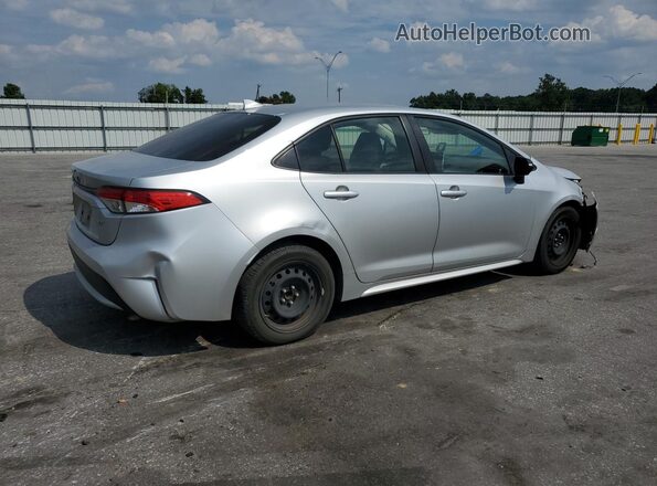 JTDEPMAE4MJ175354 2021 TOYOTA COROLLA Silver Trasero derecho