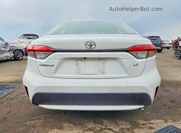 JTDEPMAE4MJ180716 2021 TOYOTA COROLLA White Հետևի տեսք