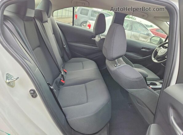JTDEPMAE4MJ180716 2021 TOYOTA COROLLA White Հետևի նստատեղերի տեսք