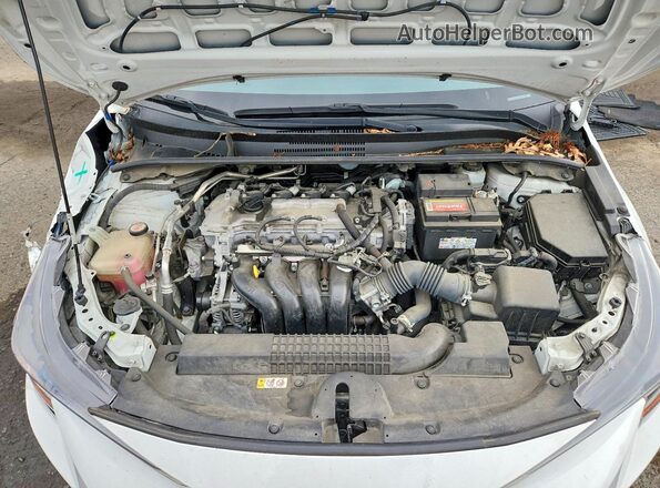 JTDEPMAE4MJ180716 2021 TOYOTA COROLLA White Սալոնի հետևի տեսք