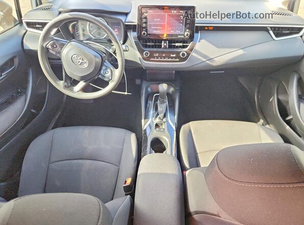 JTDEPMAE4N3003699 2022 TOYOTA COROLLA Синий Вид панели приборов