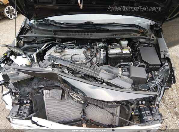 JTDEPMAE4NJ215188 2022 TOYOTA COROLLA Black Вид ззаду