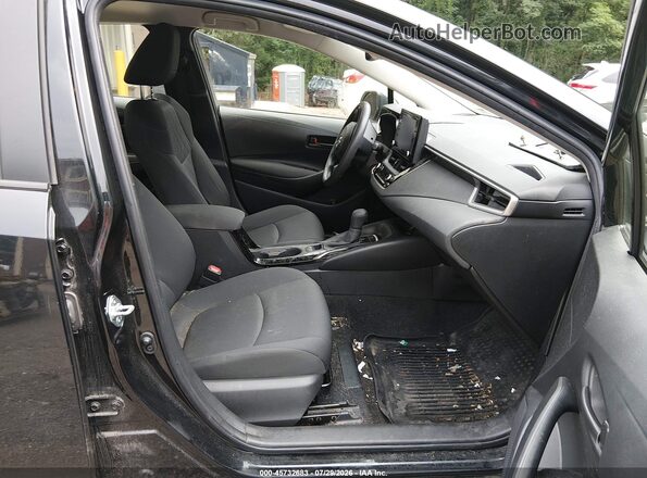JTDEPMAE4NJ215188 2022 TOYOTA COROLLA Black Вид салону спереду
