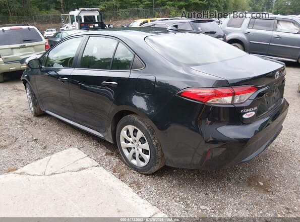 JTDEPMAE4NJ215188 2022 TOYOTA COROLLA Black Задня ліва чверть
