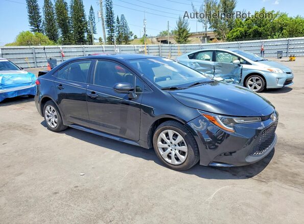 JTDEPMAE4NJ217605 2022 TOYOTA COROLLA Черный Передняя правая четверть