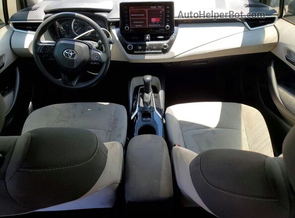 JTDEPMAE4NJ217605 2022 TOYOTA COROLLA Черный Вид панели приборов