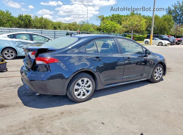 JTDEPMAE4NJ217605 2022 TOYOTA COROLLA Черный Задняя правая четверть