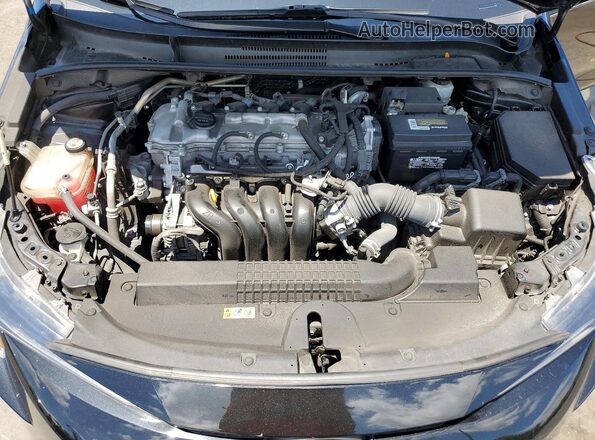 JTDEPMAE4NJ217605 2022 TOYOTA COROLLA Черный Вид задней части салона