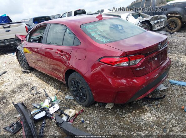 JTDEPMAE4NJ220570 2022 TOYOTA COROLLA Red Rear left