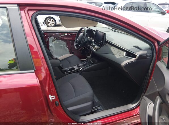 JTDEPMAE4NJ220570 2022 TOYOTA COROLLA Red Front interior view