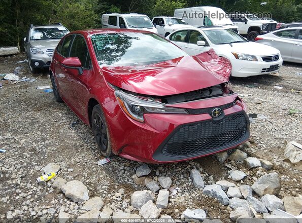 JTDEPMAE4NJ220570 2022 TOYOTA COROLLA Red 
