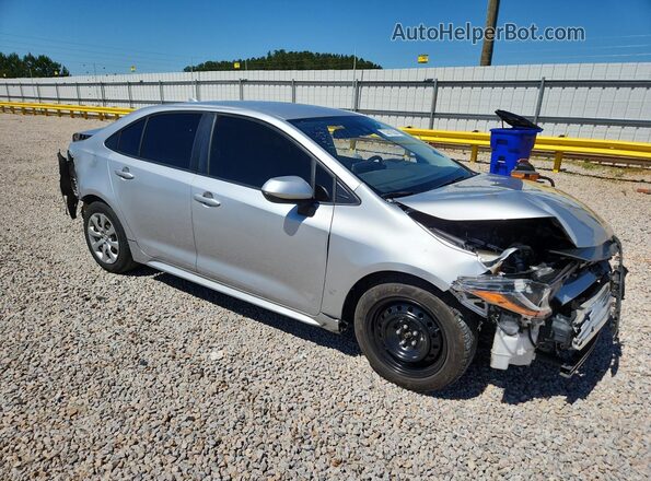 JTDEPMAE5MJ140452 2021 TOYOTA COROLLA Серебряный Передняя правая четверть