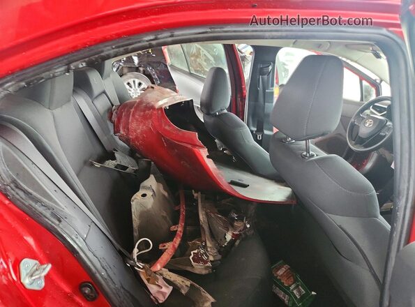 JTDEPMAE5MJ141469 2021 TOYOTA COROLLA Red Widok tylnych siedzeń