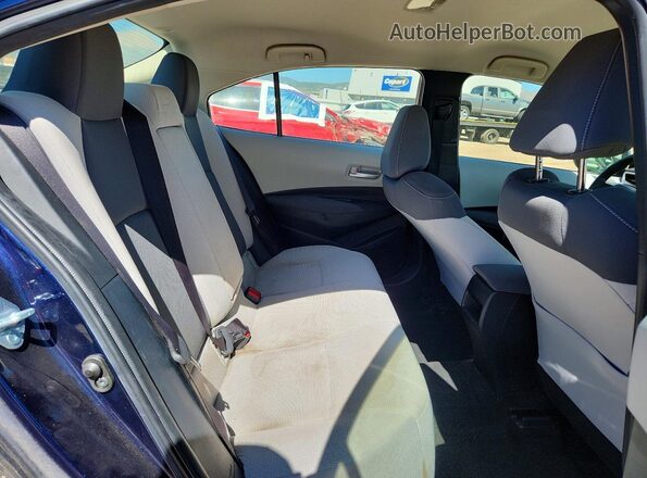 JTDEPMAE5MJ146185 2021 TOYOTA COROLLA Blue უკანა სავარძლების ხედი