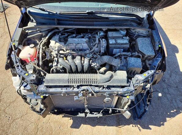 JTDEPMAE5MJ146185 2021 TOYOTA COROLLA Blue უკანა სალონის ხედი