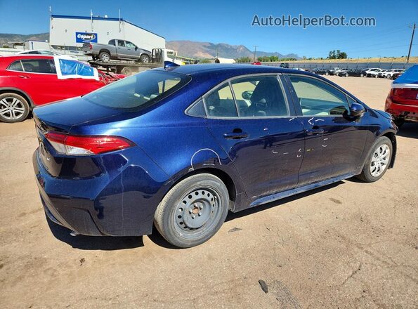 JTDEPMAE5MJ146185 2021 TOYOTA COROLLA Blue უკანა მარჯვენა