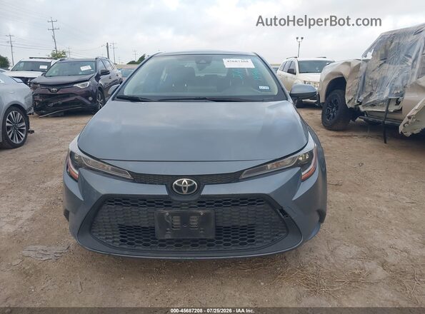 JTDEPMAE5MJ149619 2021 TOYOTA COROLLA Gray Widok zestawu wskaźników