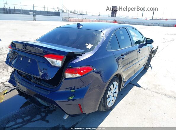 JTDEPMAE5MJ180644 2021 TOYOTA COROLLA Blue Trasero derecho