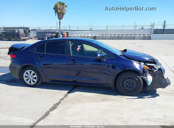 JTDEPMAE5MJ180644 2021 TOYOTA COROLLA Blue Vista interior trasera