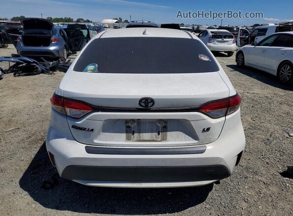 JTDEPMAE5N3007597 2022 TOYOTA COROLLA White Rear view