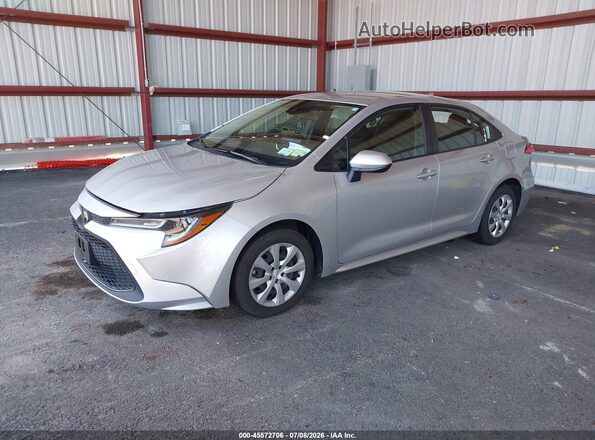 JTDEPMAE5N3009141 2022 TOYOTA COROLLA Silver წინა მარცხენა ხედი სამი მეოთხედიდან