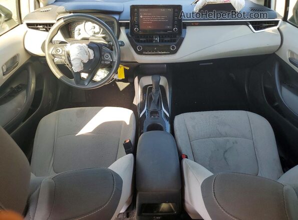 JTDEPMAE5N3030068 2022 TOYOTA COROLLA White Widok deski rozdzielczej