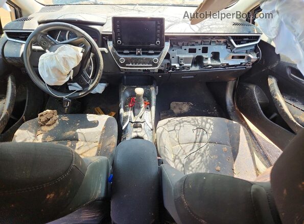 JTDEPMAE5NJ191841 2022 TOYOTA COROLLA Blue Dashboard view