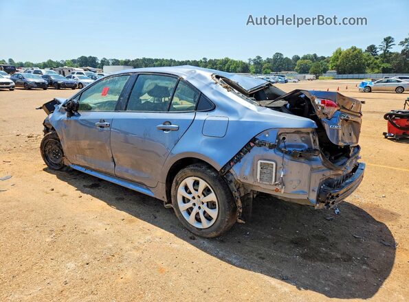 JTDEPMAE5NJ191841 2022 TOYOTA COROLLA Blue Rear left