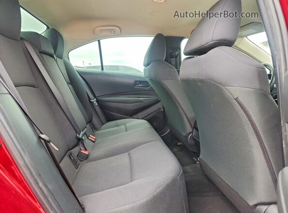 JTDEPMAE5NJ200618 2022 TOYOTA COROLLA Red Вид задніх сидінь
