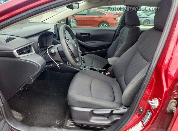 JTDEPMAE5NJ200618 2022 TOYOTA COROLLA Red Вид салону спереду