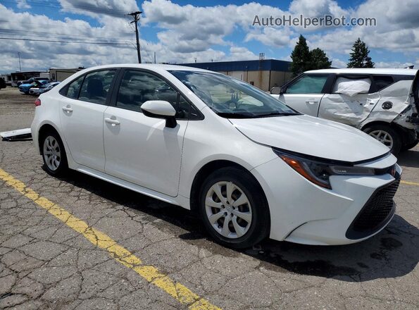 JTDEPMAE6MJ145160 2021 TOYOTA COROLLA White Przód prawy