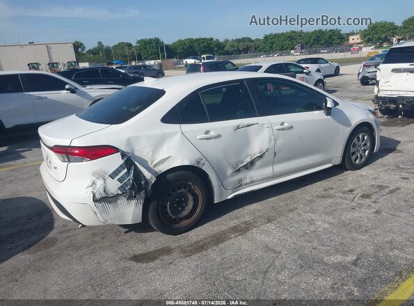 JTDEPMAE6MJ146079 2021 TOYOTA COROLLA Белый Задняя правая четверть
