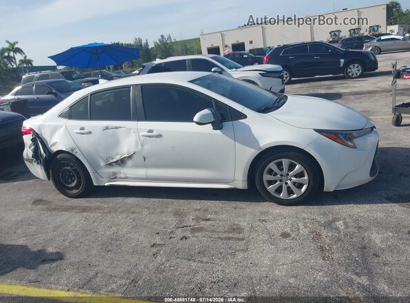 JTDEPMAE6MJ146079 2021 TOYOTA COROLLA Белый Вид задней части салона